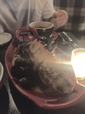 Black Mussels w/ Spicy Sausage and Stella